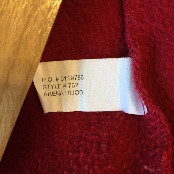 Vintage Nantucket Hoodie Sweatshirt Red - Picture 9 of 12